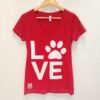 "Love" Women's Vneck Tee