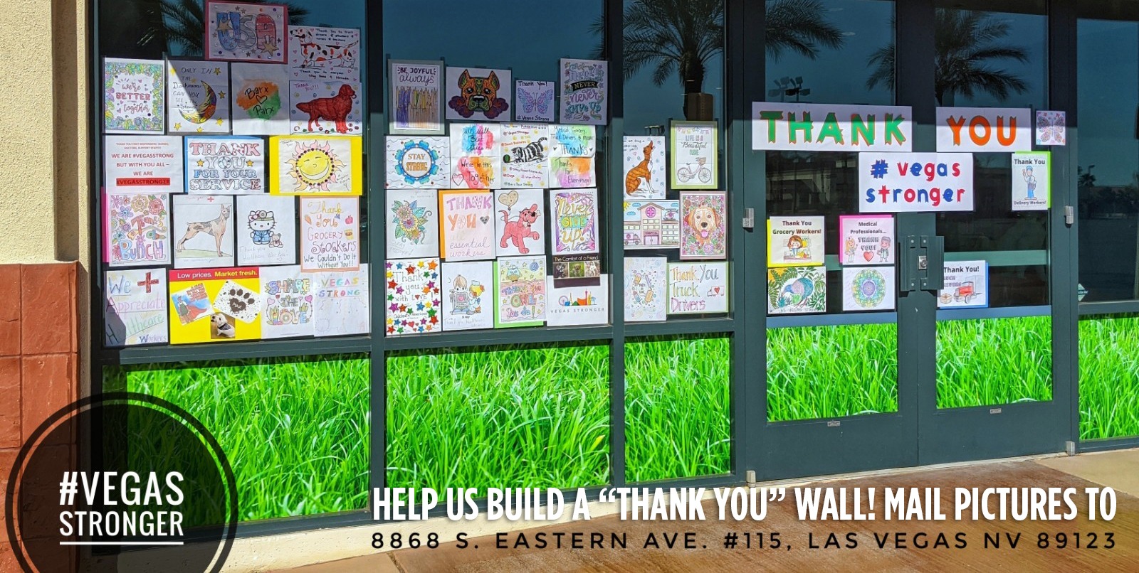 #vegasstronger “Thank You” Wall Of Love