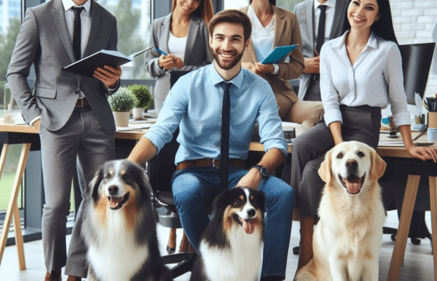 Productivity Unleashed! 7 Key Benefits of Dogs in the Workplace